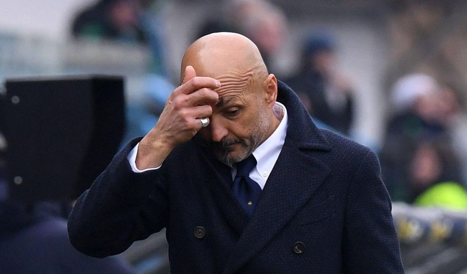 Nespokojný tréner Interu Miláno Luciano Spalletti