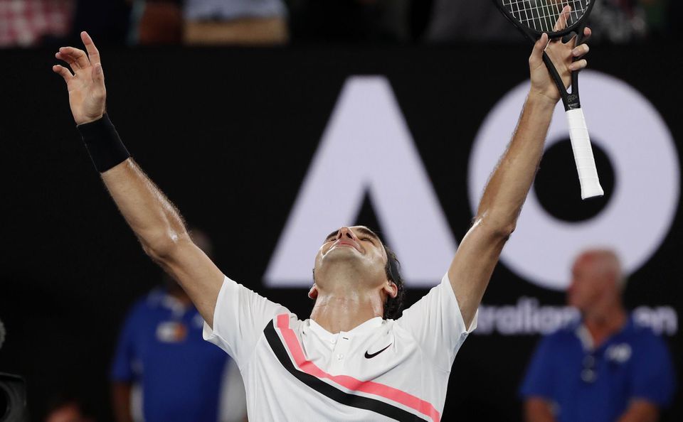 Roger Federer po triumfe na Australian Open 2018