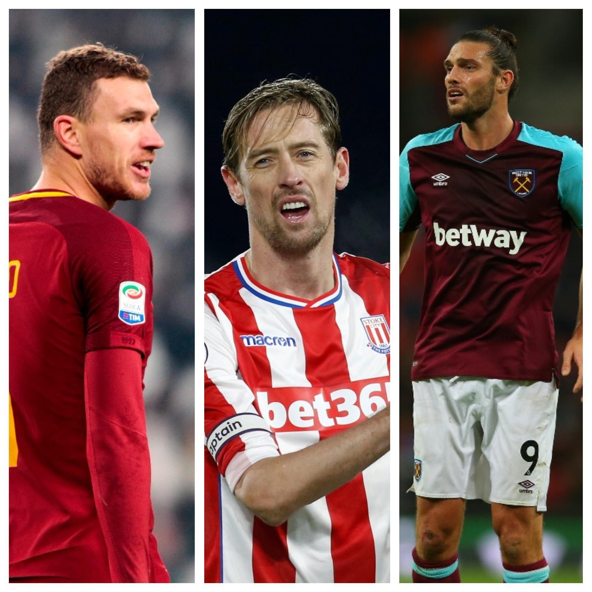 Chelsea zaostrila na vysokých útočníkov ako Edin Džeko, Peter Crouch a Andy Carroll