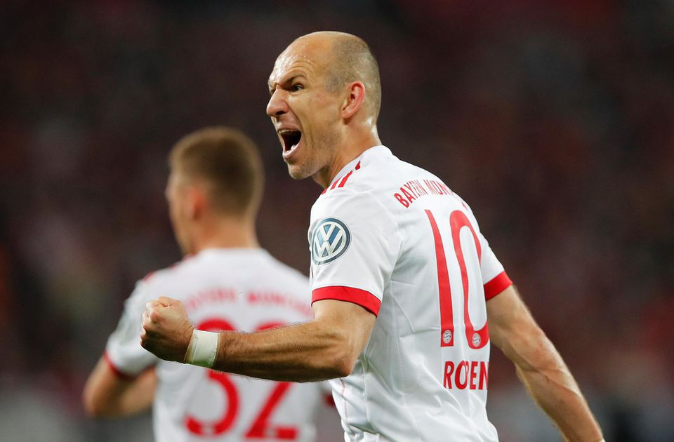 Arjen Robben z Bayernu Mníchov