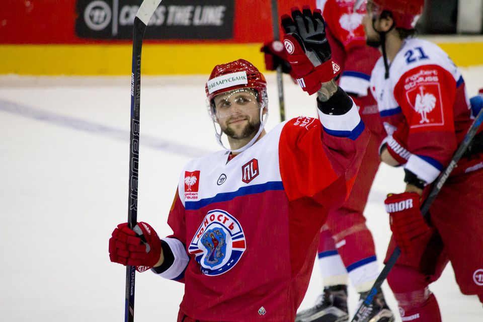 Evgeny Nogachyov reprezentujúci Junosť Minsk