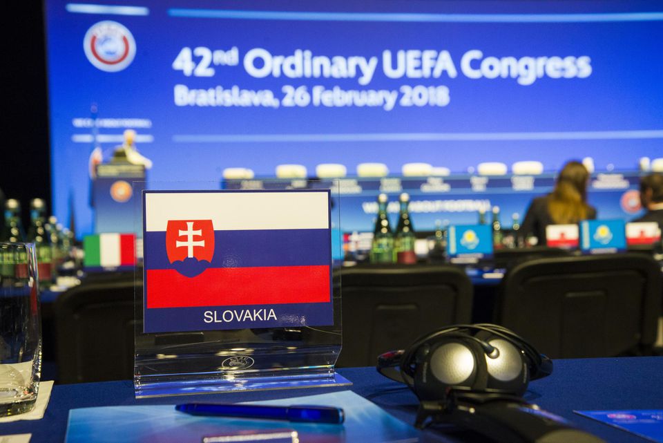 Kongres UEFA v Bratislave