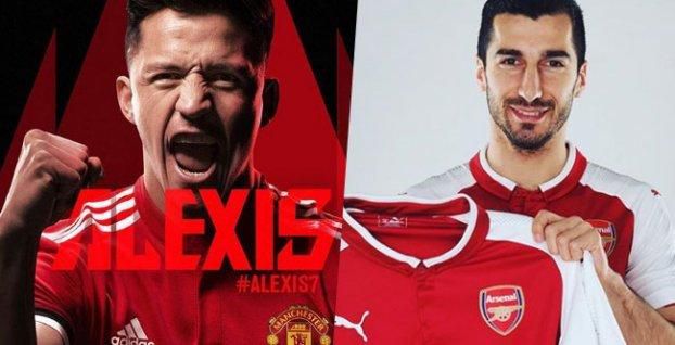 Alexis Sánchez z Arsenalu do Man Utd a opačným smerom Mchitarjan
