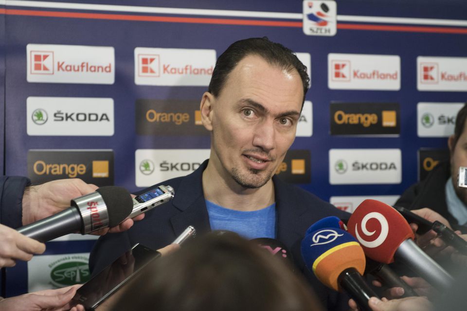 generálny manažér slovenskej hokejovej reprezentácie Miroslav Šatan