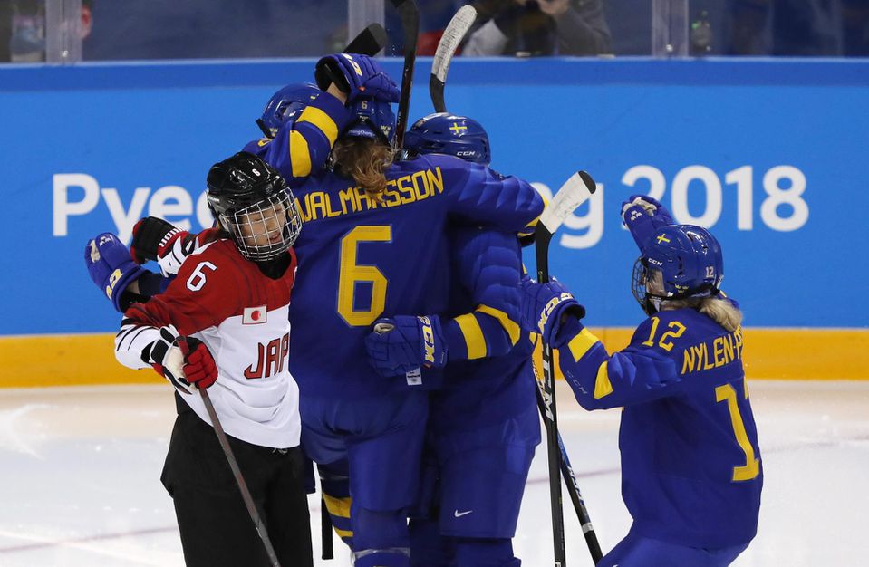 Hokej ženy: Japonsko - Švédsko