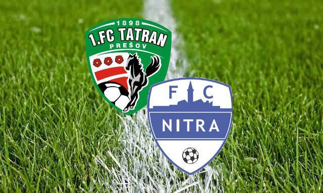 1. FC Tatran Prešov - FC Nitra online