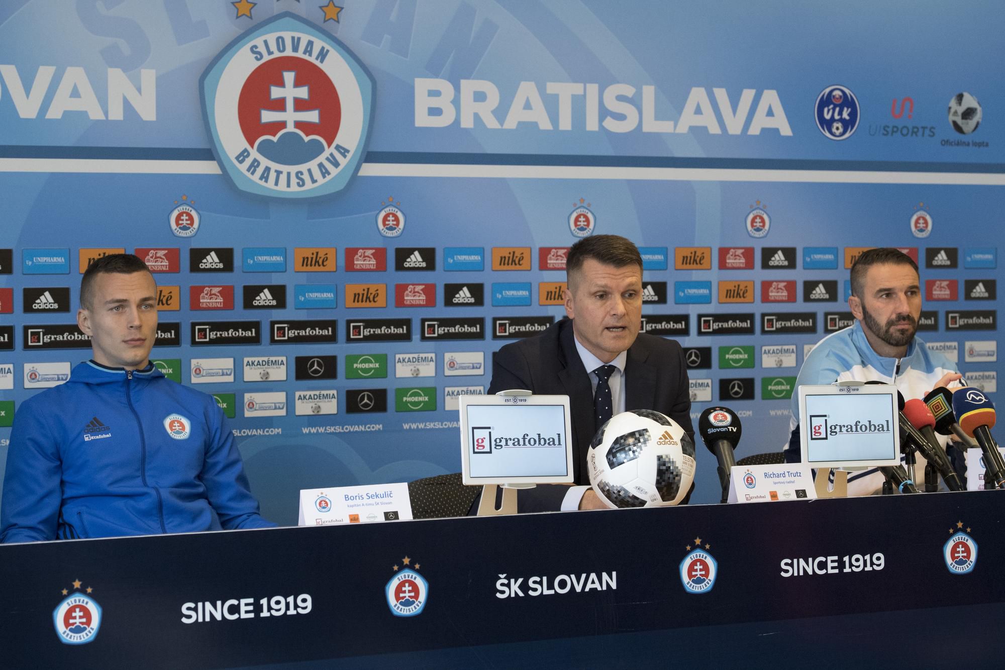Tlačová konferencia ŠK Slovan Bratislava