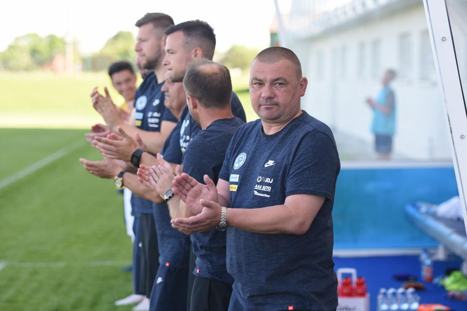 tréner slovenskej reprezentácie do osemnásť rokov Milan Malatinský