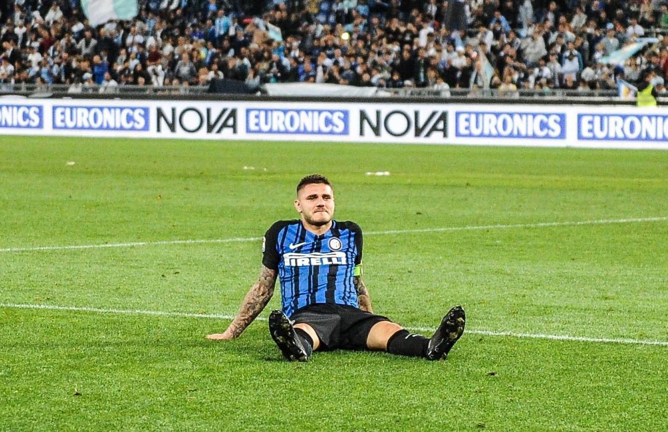 Kapitán a útočník Interu Miláno Mauro Icardi