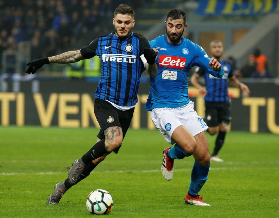 Inter Miláno - Neapol (Mauro Icardi, Raul Albiol)