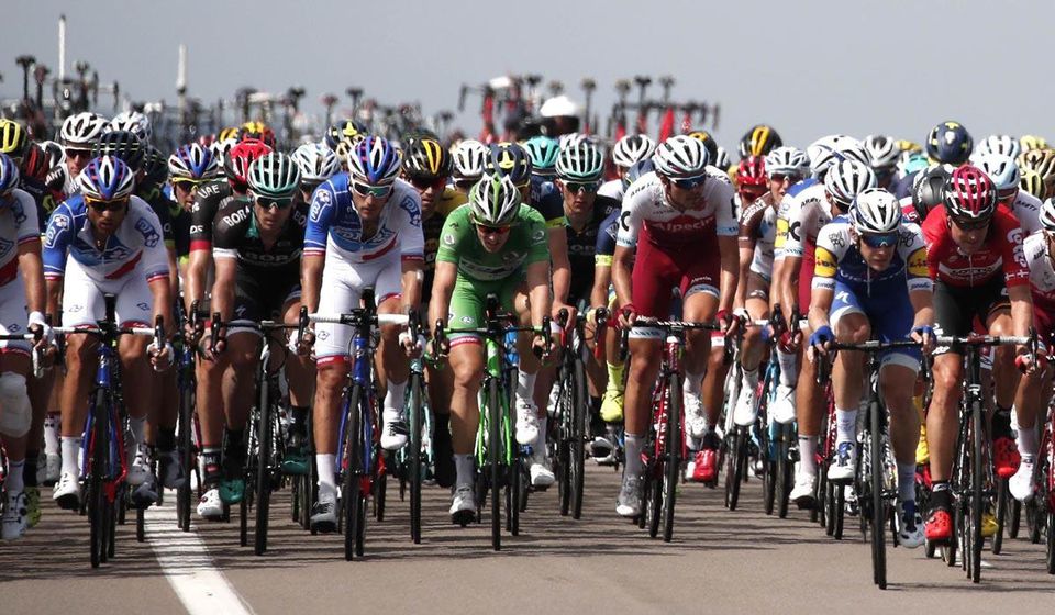 Cyklistický pelotóna na Tour de France