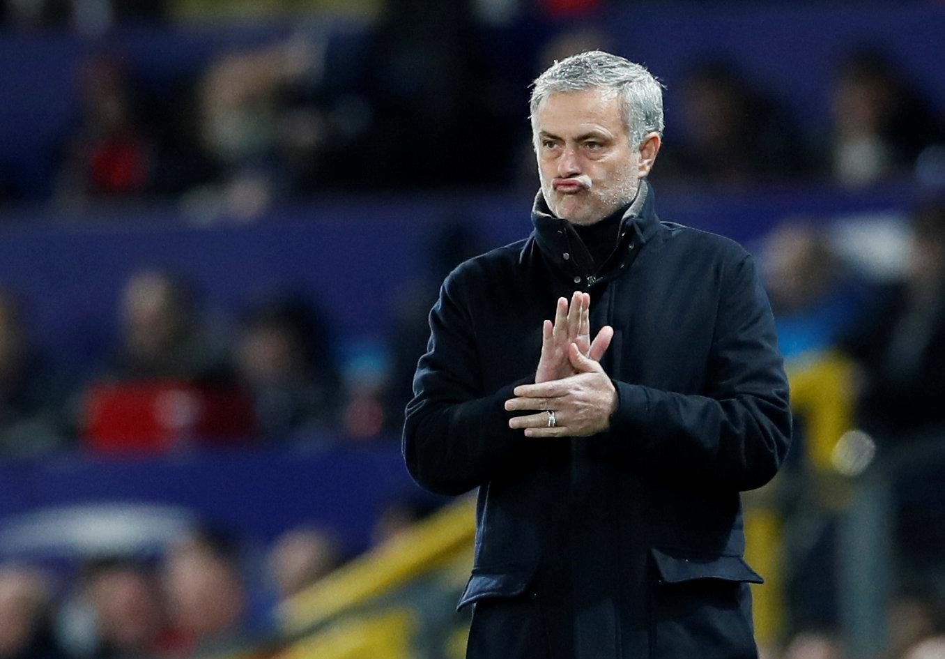 Tréner Manchestru United José Mourinho