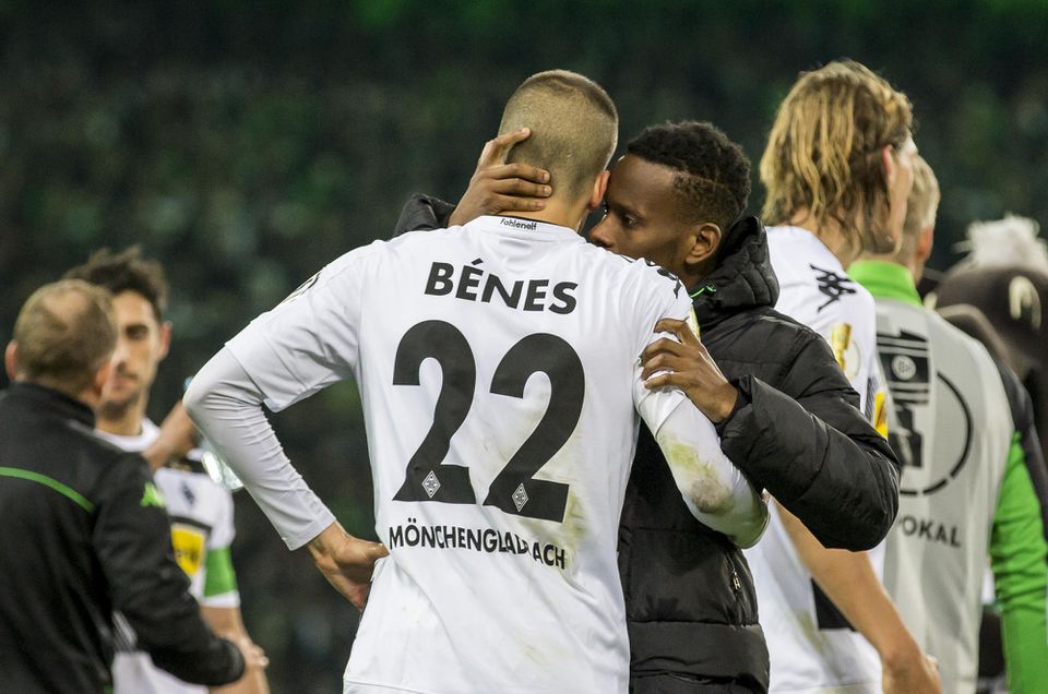 László Bénes po zápase Borussie Mönchengladbach