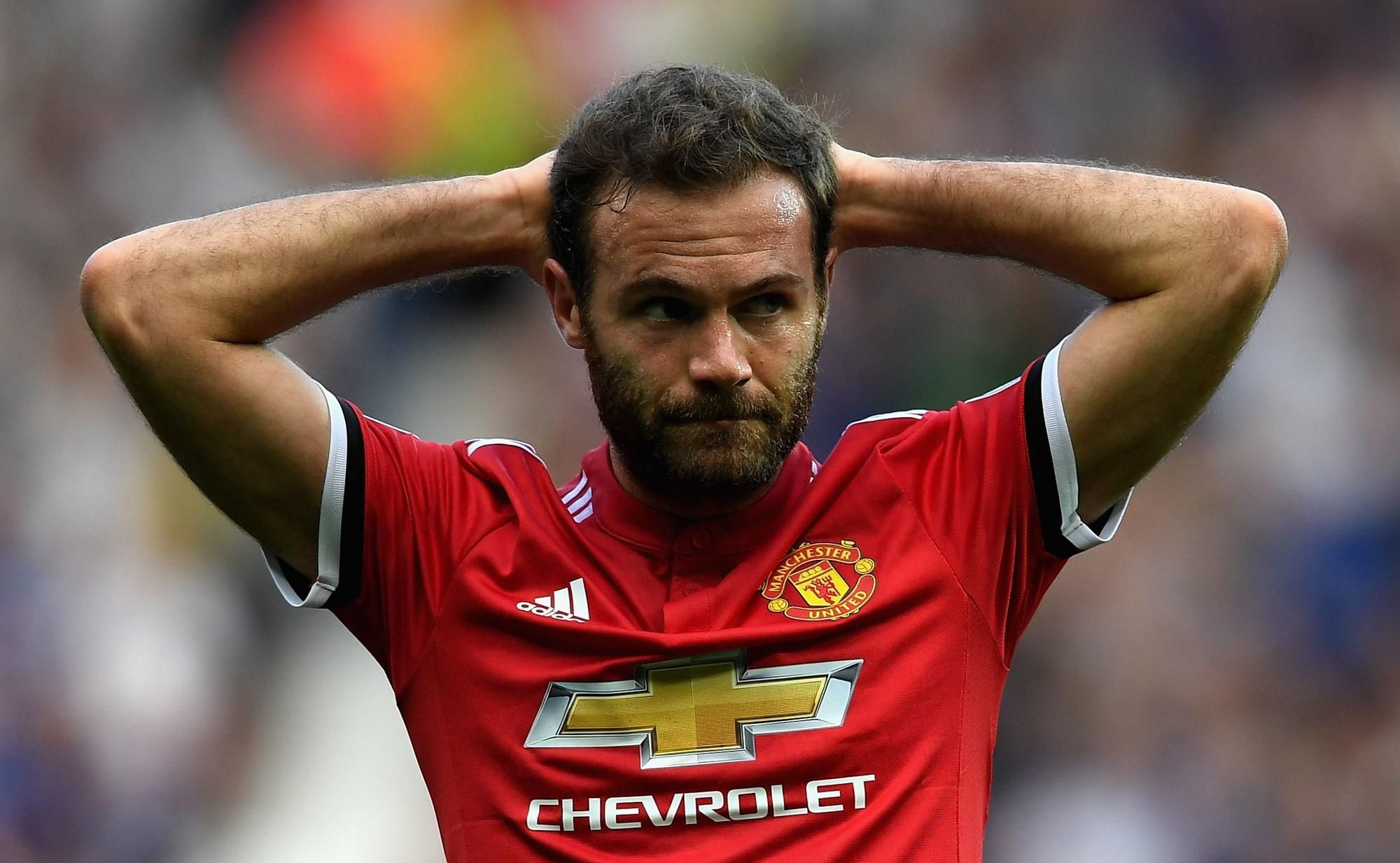 Stredopoliar Manchestru United Juan Mata