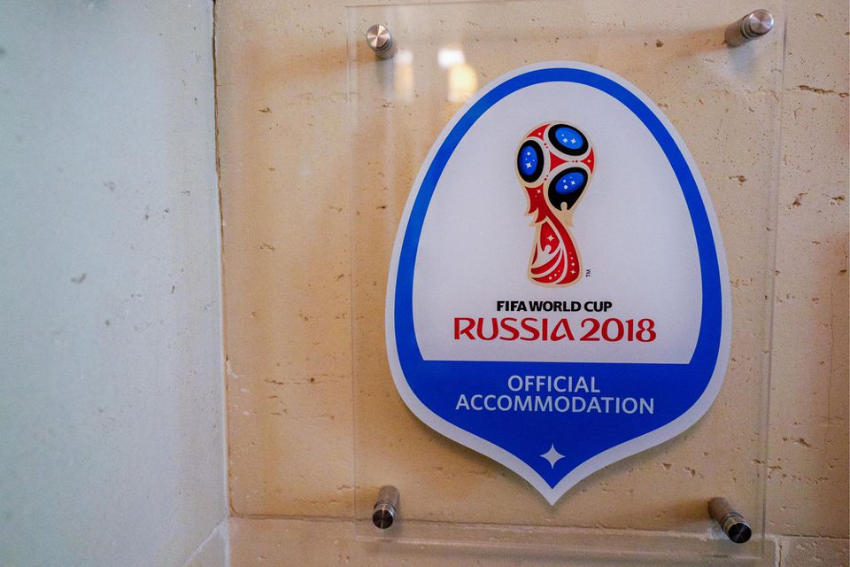 Russia 2018 logo.