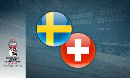 MS v hokeji 2018: Švédsko - Švajčiarsko