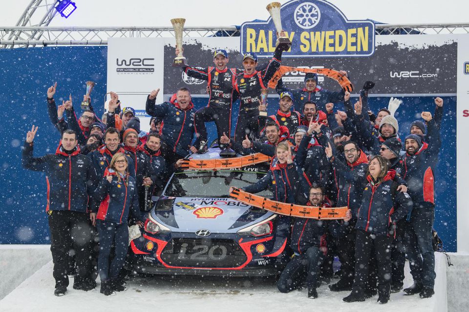 Thierry Neuville víťazom Rally Švédska