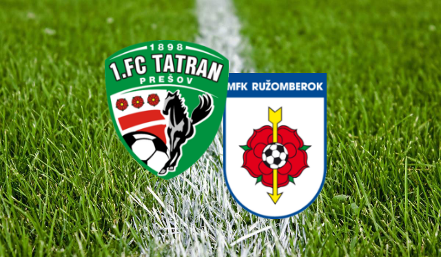 1. FC Tatran Prešov - MFK Ružomberok