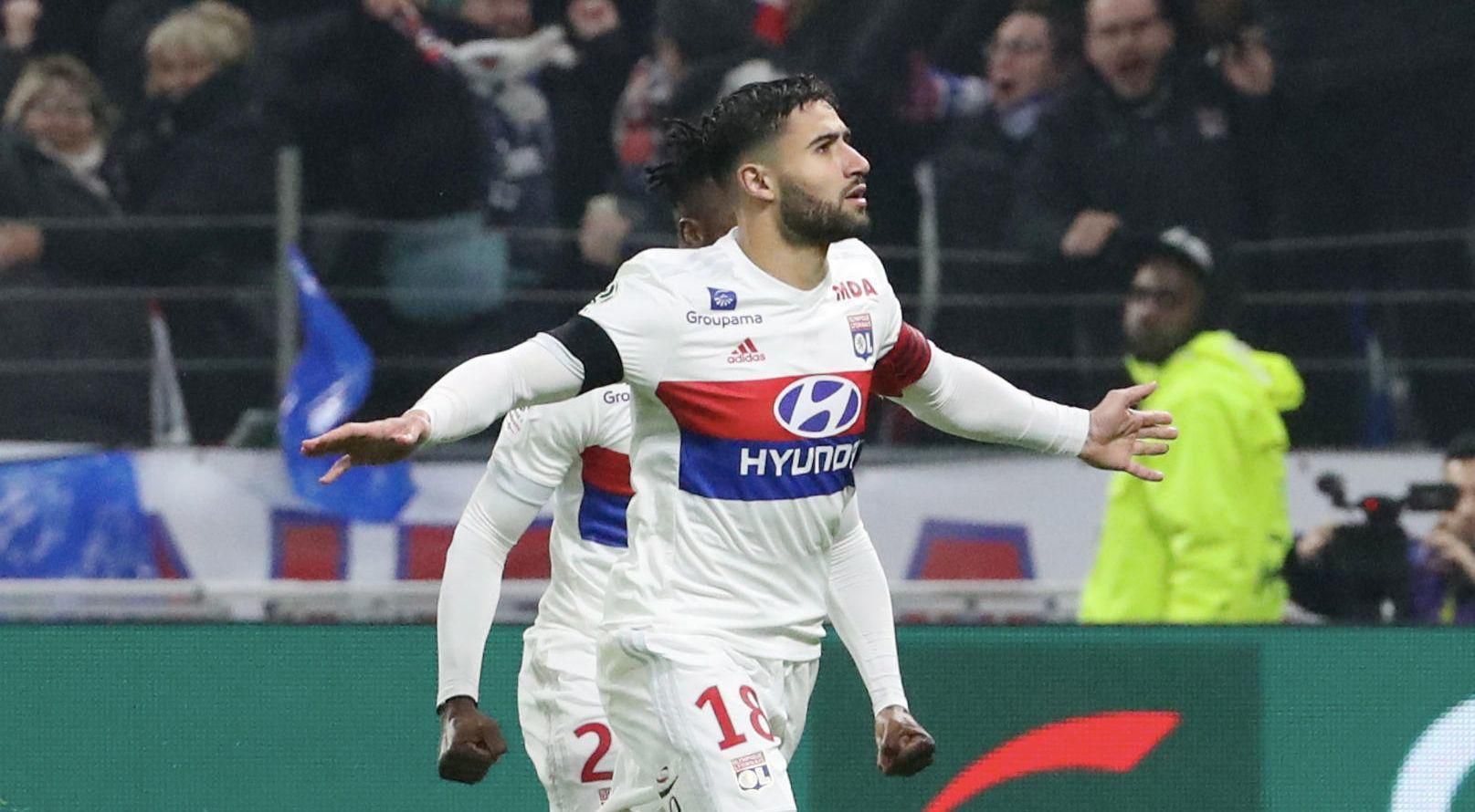 Nabil Fekir z Olympique Lyon