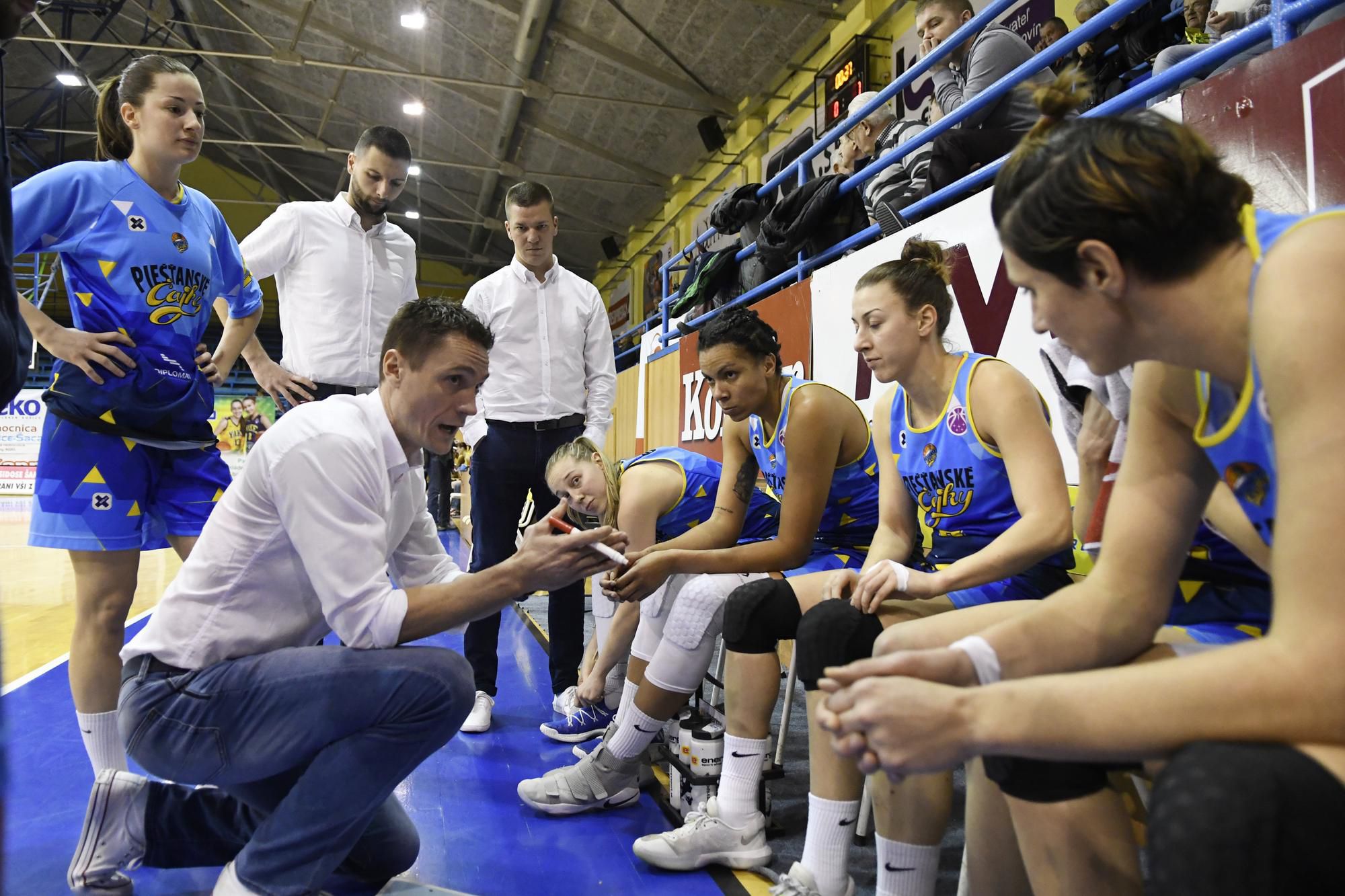 basketbalový tím Piešťanské Čajky