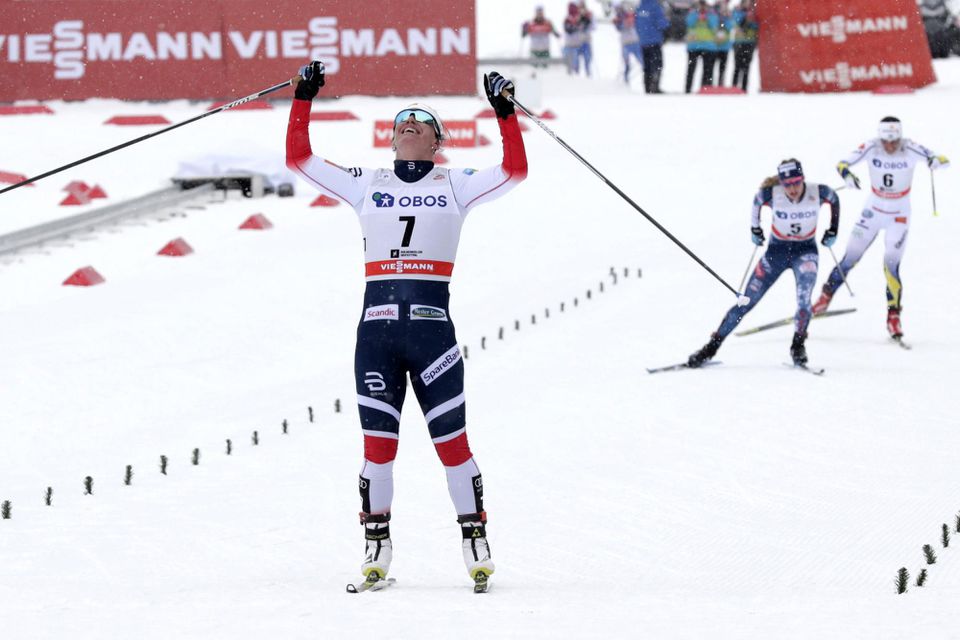 Nórska bežkyňa na lyžiach Marit Björgenová.