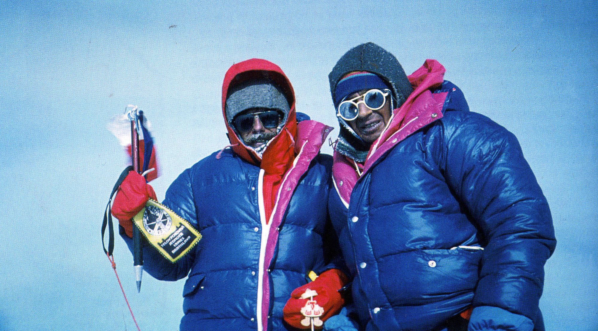 Zoltán Demján na Evereste.