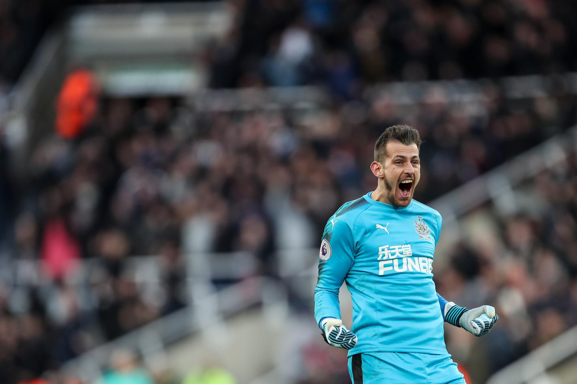 Martin Dúbravka v drese Newcastlu United