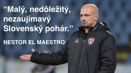 Arogantný tréner Trnavy po vypadnutí: Malý, nedôležitý, nezaujímavý Slovenský pohár