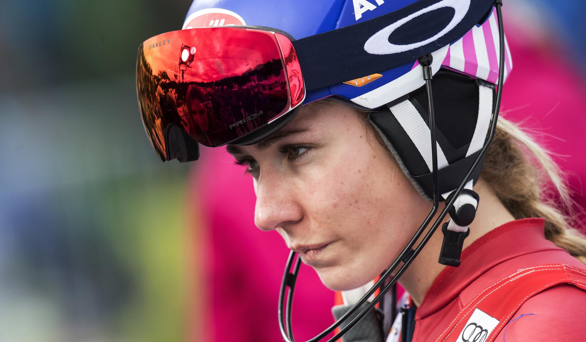 Americká lyžiarka Mikaela Shiffrinová bude v Pjongčangu útočiť na medaily.
