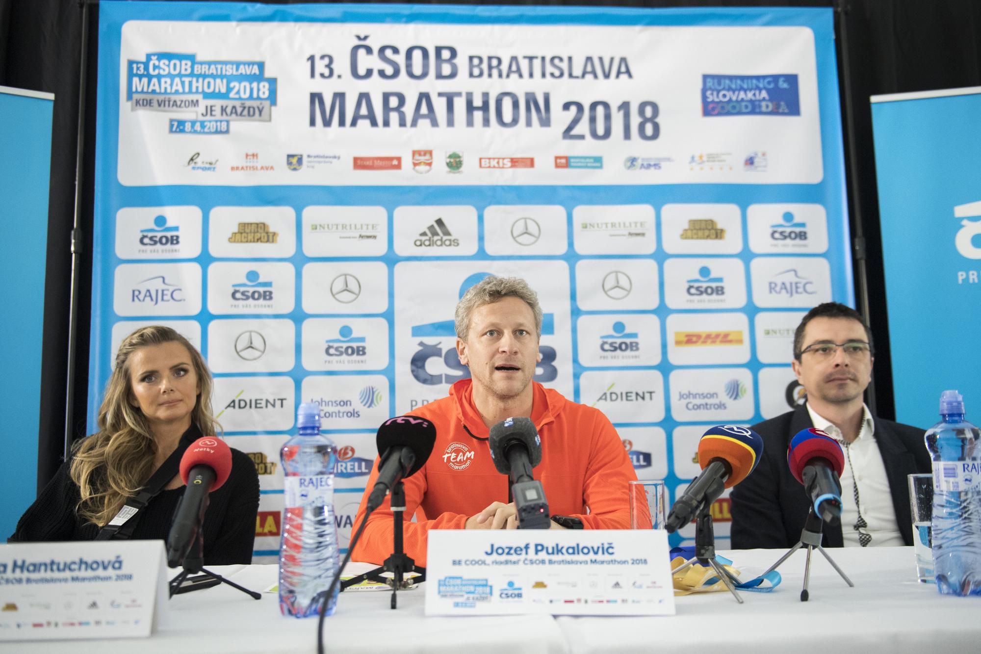 Tlačová konferencia pred ČSOB Bratislava Marathon