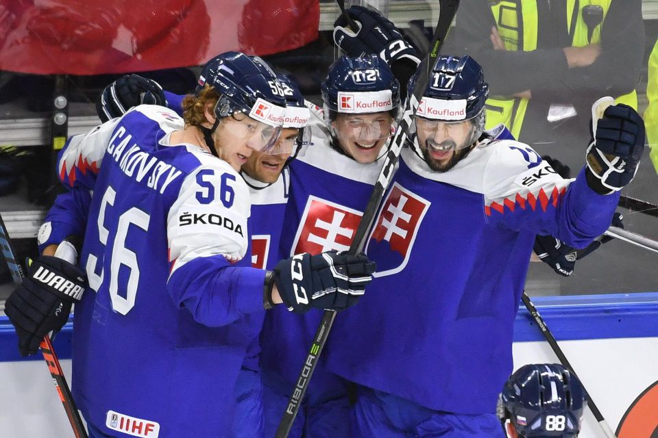 Slovensko - Francúzsko na MS v hokeji 2018
