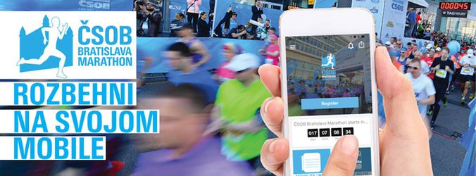 ČSOB Bratislava Marathon má svoju vlastnú mobilnú aplikáciu