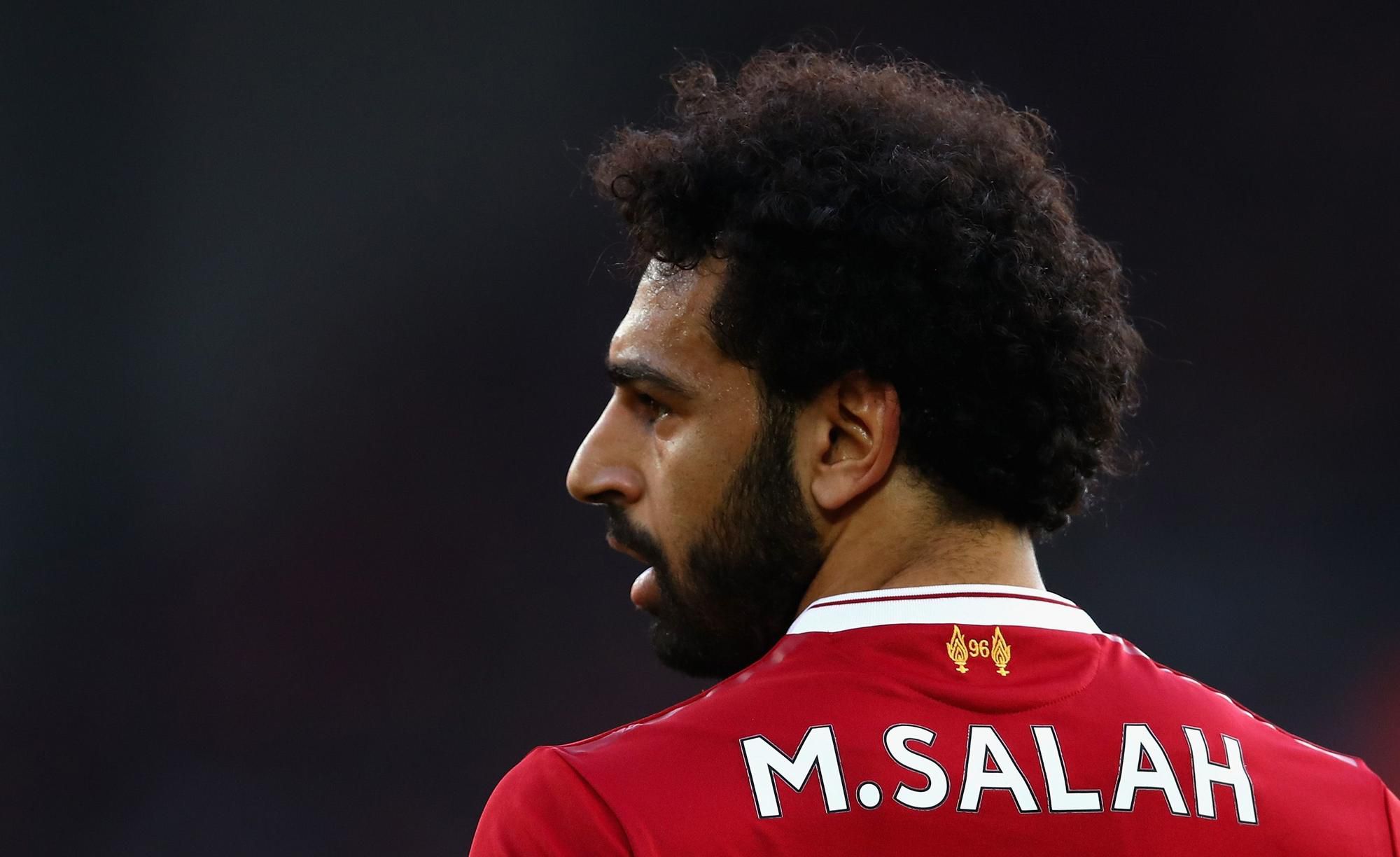 Futbalista Liverpoolu Mohamed Salah