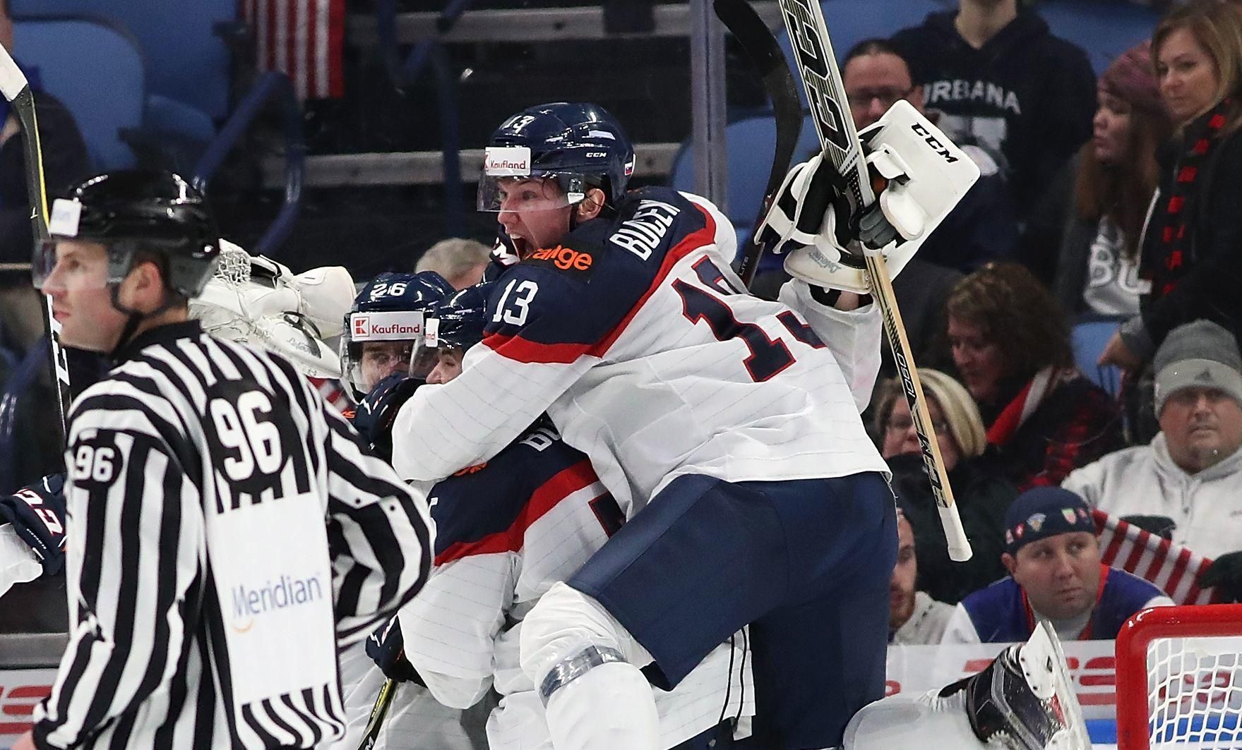 Víťazný gól Slovenska od Samuela Bučeka do siete USA