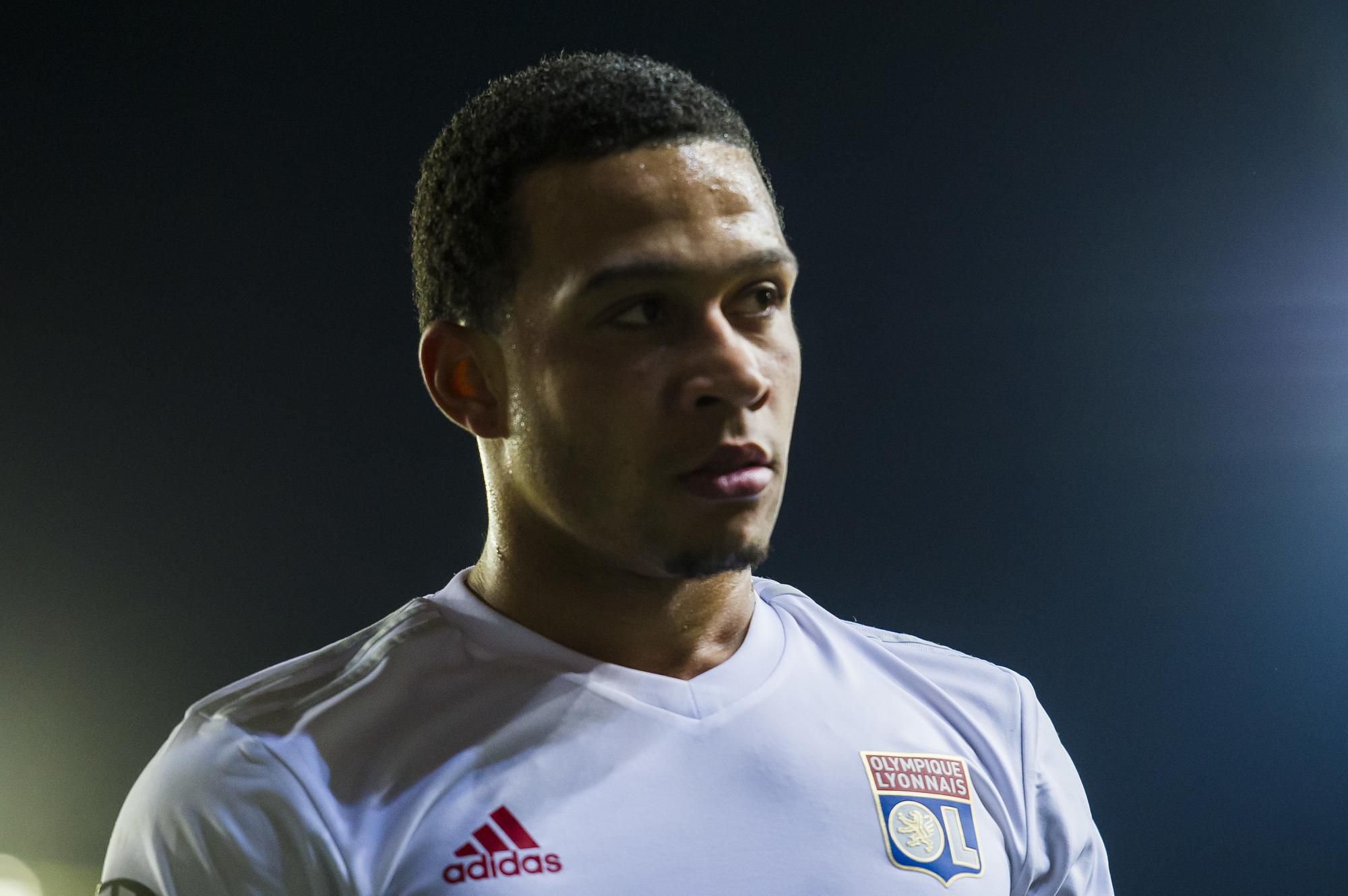 Memphis Depay z Olympique Lyon