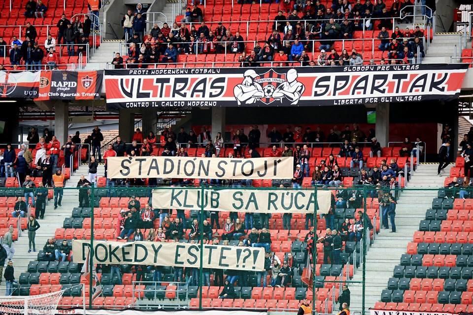 Odkaz fanúšikov Spartaka Trnava