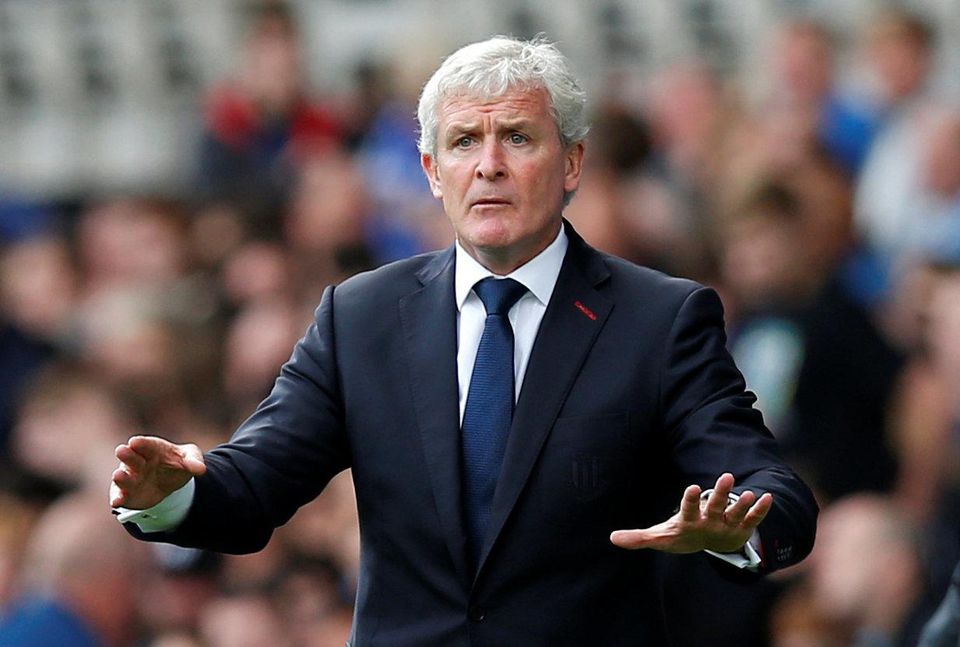 Tréner Stoke City Mark Hughes