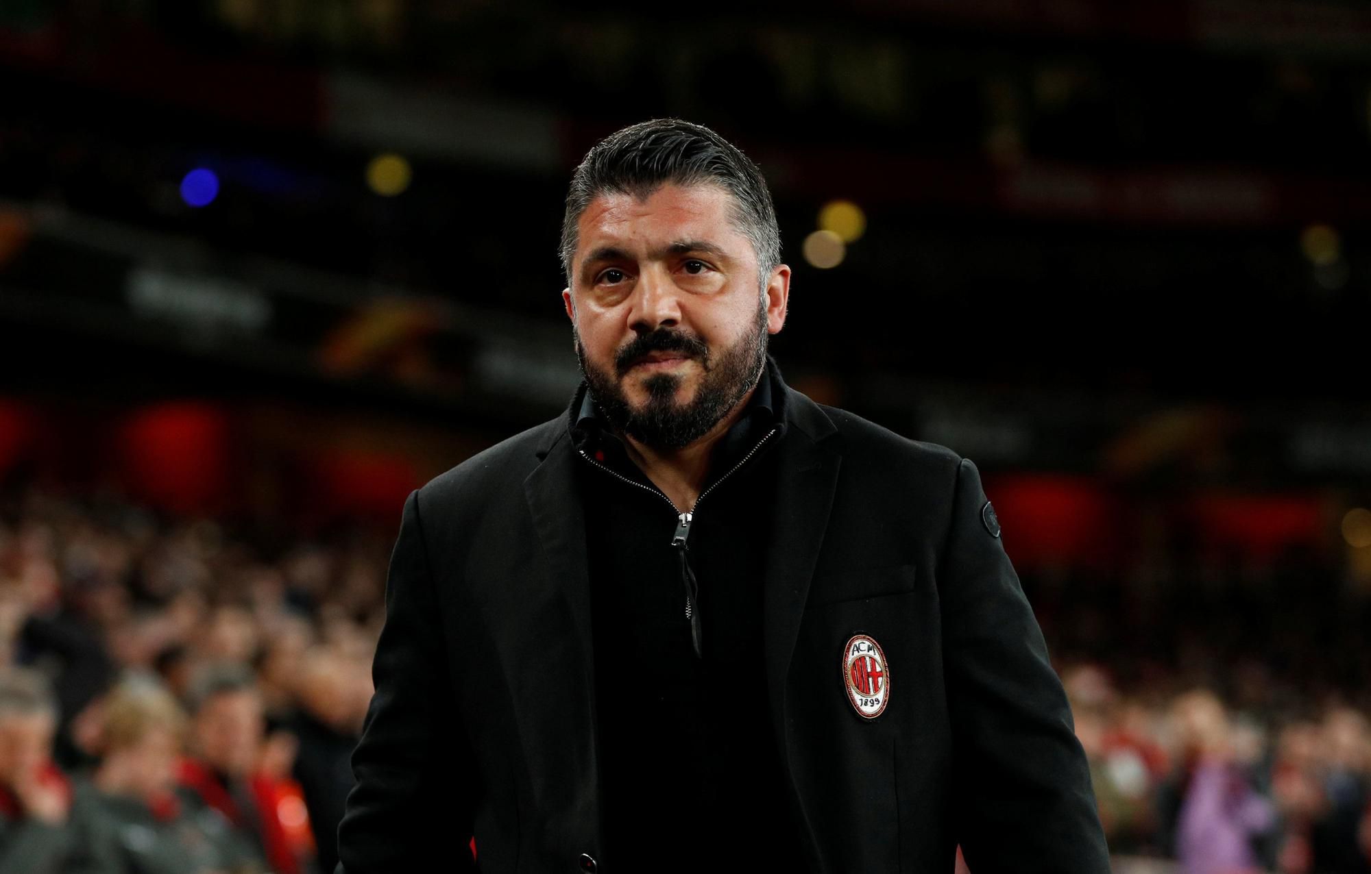 Tréner AC Miláno Gennaro Gattuso