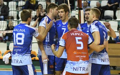 Extraliga mužov: Prešov uhral v Nitre iba set