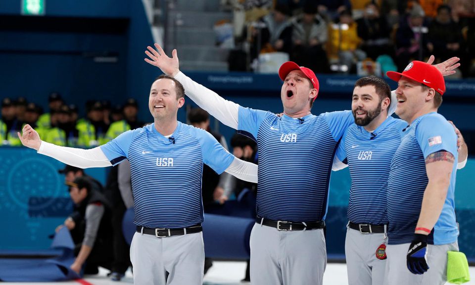 curlingový tím USA