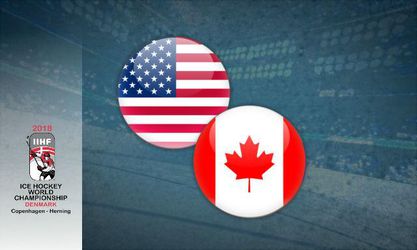 MS v hokeji 2018: USA - Kanada