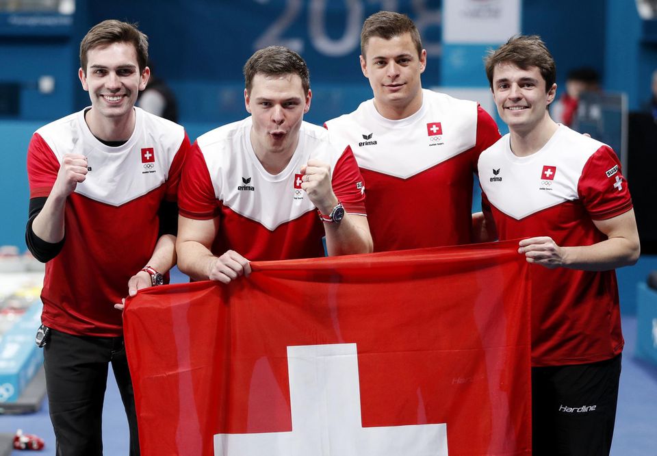 Reprezentanti Švajčiarska v curling