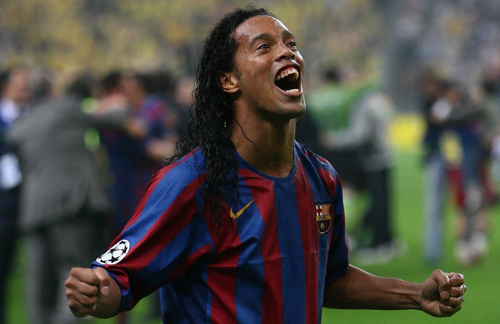 Ronaldinho v drese FC Barcelona