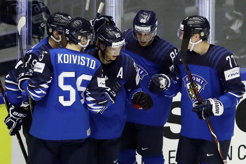 Fínsko - USA na MS v hokeji 2018