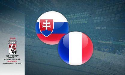 Slovensko tesne porazilo Francúzsko