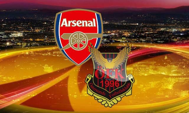 Arsenal FC vs Ostersunds FK