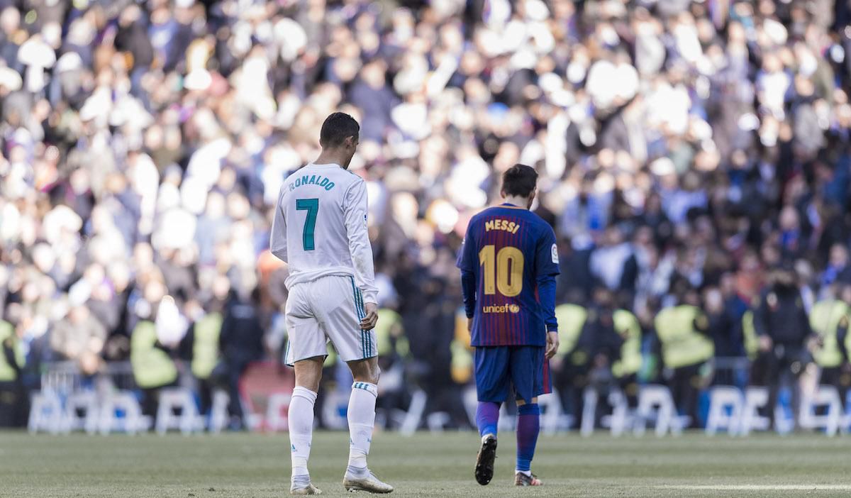 Cristiano Ronaldo a Lionel Messi