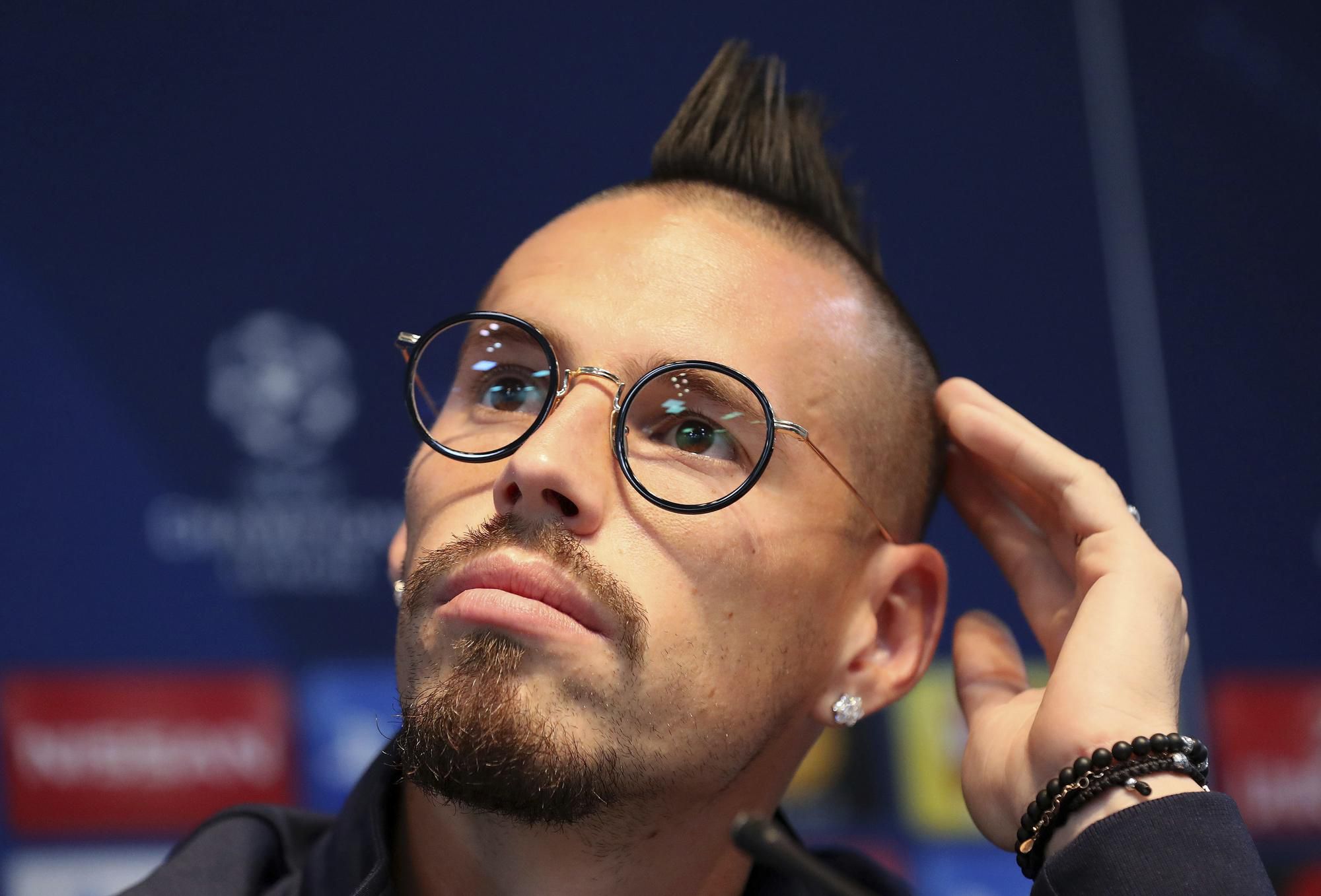 Slovenský útočník Marek Hamšík.