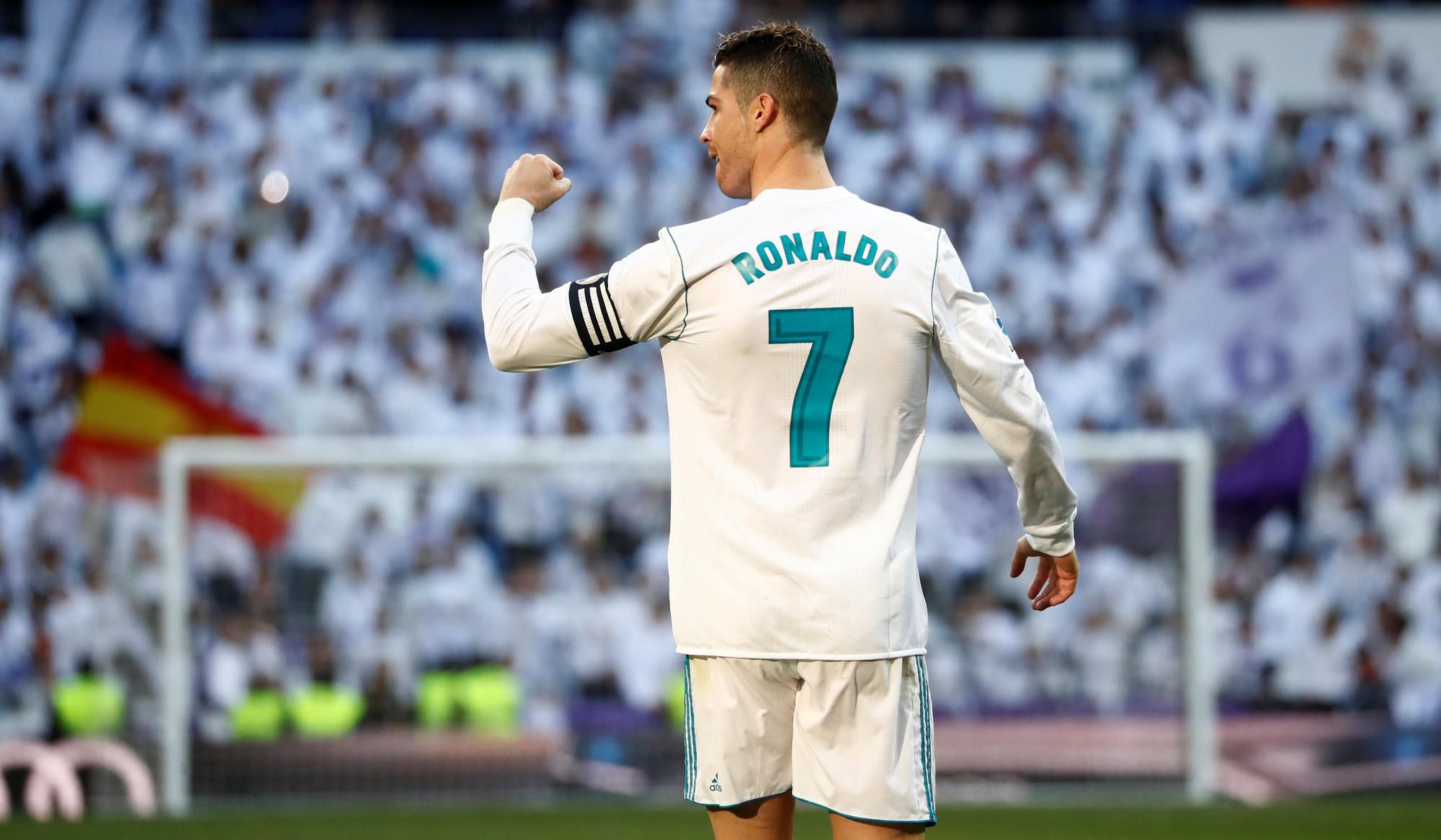 Najväčšia hviezda Realu Madrid - Cristiano Ronaldo.