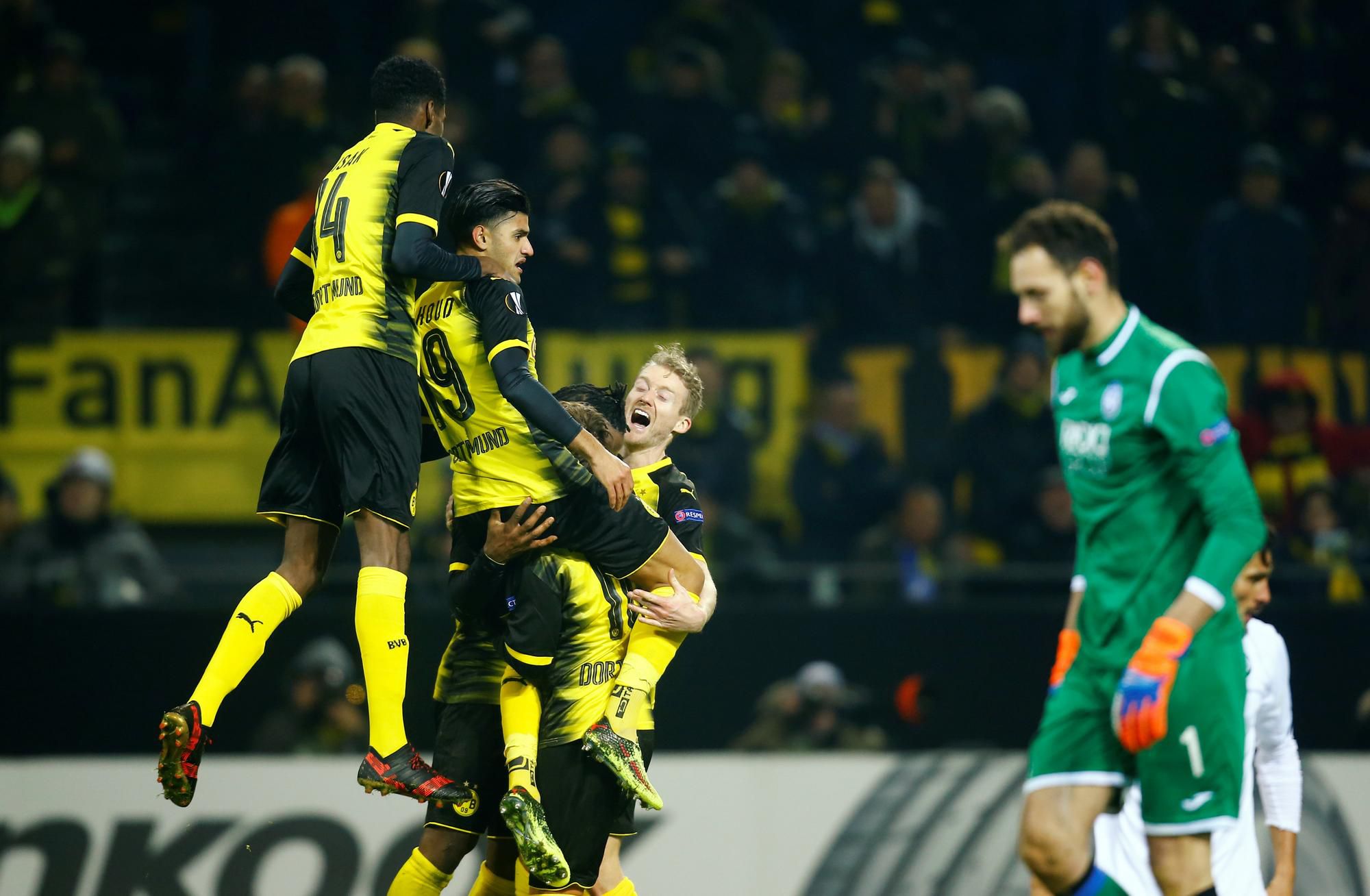 Futbalisti Borussie Dortmund